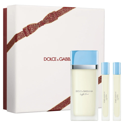Light Blue by Dolce & Gabbana 3 pcs Gift Set for Women