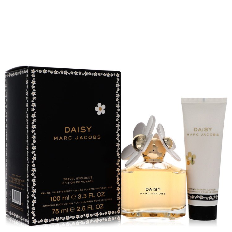 Daisy by Marc Jacobs Travel Set (3.4oz EDT Spray & 2.5 oz Body Lotion) for Women