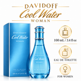 Cool Water by Davidoff 3.4 Oz Eau De Toilette Spray for Women