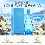 Cool Water by Davidoff 6.8 Oz Eau De Toilette Spray for Women
