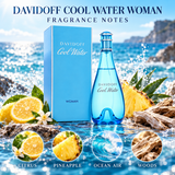 Cool Water by Davidoff 6.8 Oz Eau De Toilette Spray for Women