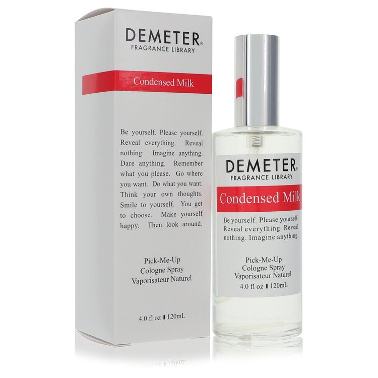 Demeter Condensed Milk by Demeter 4 Oz Pick Me Up Cologne Spray (unisex) for Men