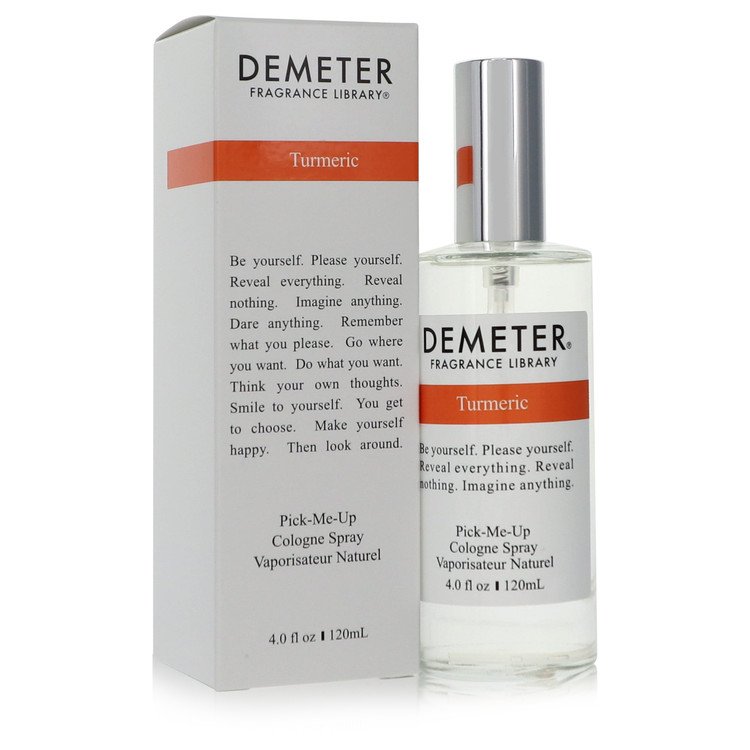 Demeter Turmeric by Demeter 4 Oz Cologne Spray (unisex) for Men