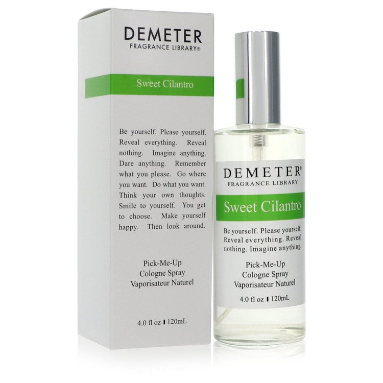 Demeter Sweet Cilantro by Demeter 4 Oz Cologne Spray (unisex) for Men