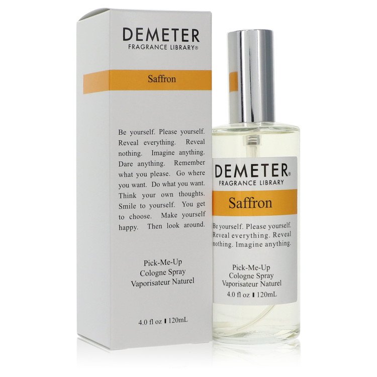 Demeter Saffron by Demeter 4 Oz Cologne Spray (unisex) for Men