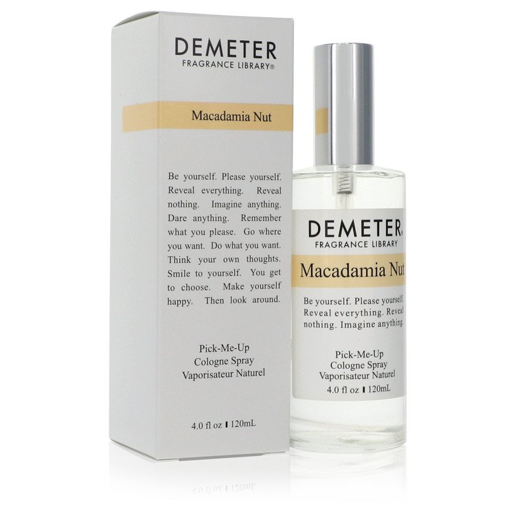 Demeter Macadamia Nut by Demeter 4 Oz Cologne Spray (unisex) for Women