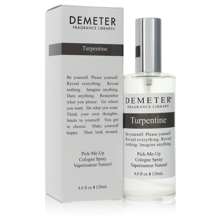 Demeter Turpentine by Demeter 4 Oz Cologne Spray (unisex) for Men