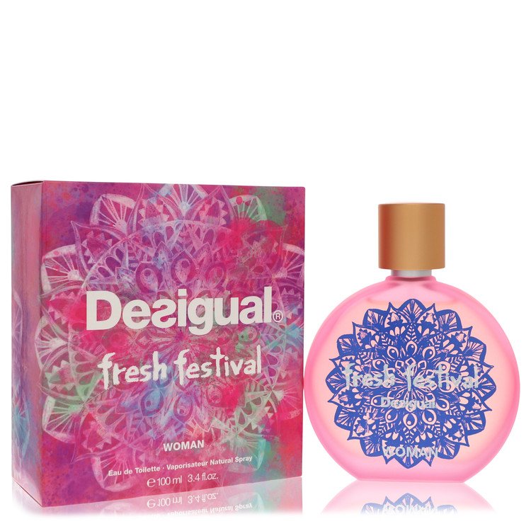 Desigual Fresh Festival by Desigual 3.4 Oz Eau De Toilette Spray for Women