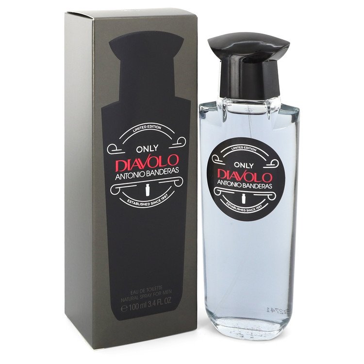 Diavolo Only by Antonio Banderas Eau De Toilette Spray 3.4 oz for Men - Premium Designer Fragrance – Available at AAA Beauty
