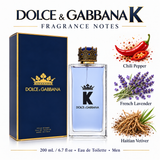 K by Dolce & Gabbana 6.7 oz 200 mL Eau de Toilette Spray Men