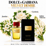 Velvet Desire Oud by Dolce & Gabbana 3.3 Oz Eau De Parfum Spray for Unisex