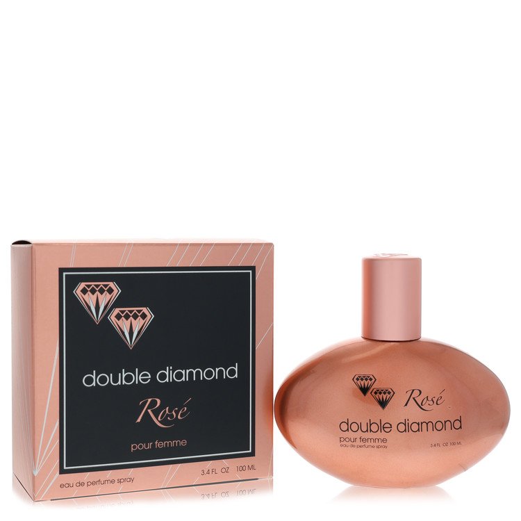 Double Diamond Rose by Yzy Perfume 3.4 Oz Eau De Parfum Spray for Women