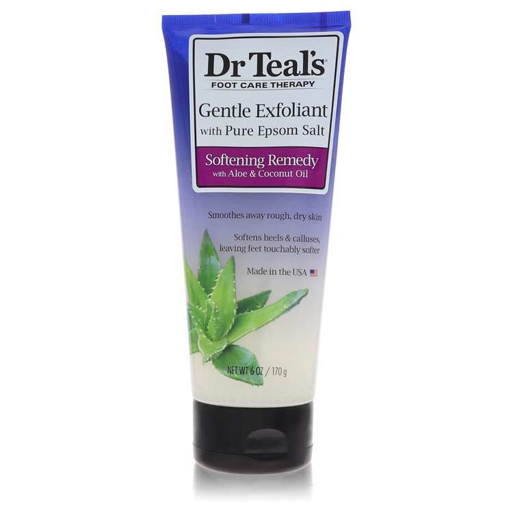 Dr Teal's Gentle Exfoliant With Pure Epson Salt by Dr Teal's 6 Oz Gentle Exfoliant With Pure Epsom Salt Softening Remedy With Aloe & Coconut Oil (unisex) for Women
