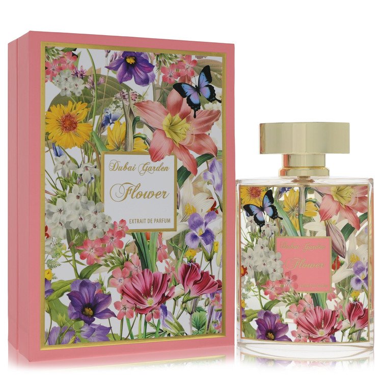 Dubai Garden Flower by Dubai Garden 3.3 Oz Extrait De Parfum Spray for Women