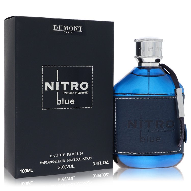 Dumont Nitro Blue by Dumont Paris Eau De Parfum Spray 3.4 oz for Men - Premium Designer Fragrance – Available at AAA Beauty