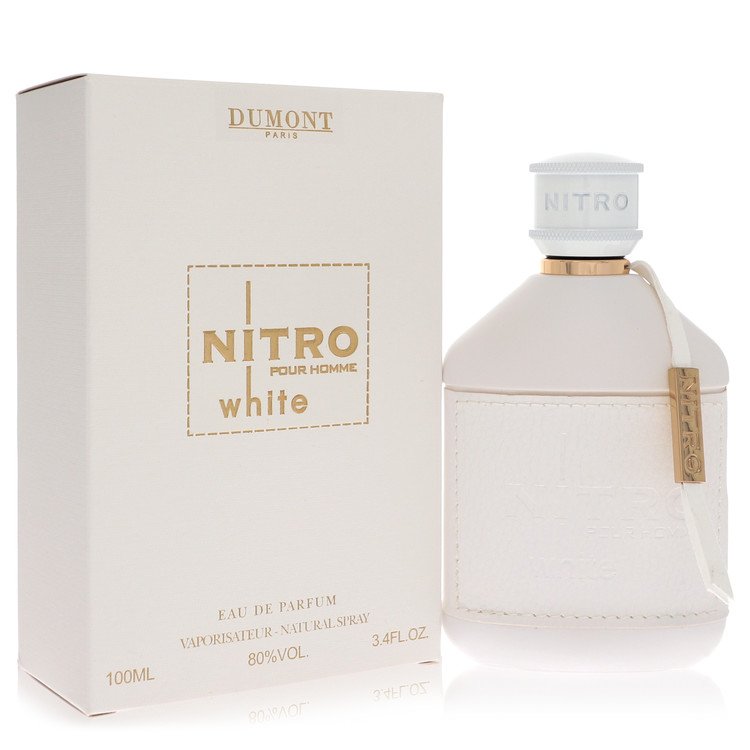 Nitro White By Dumont Cologne 3.4 Oz Eau De Parfum Spray For Men - Box