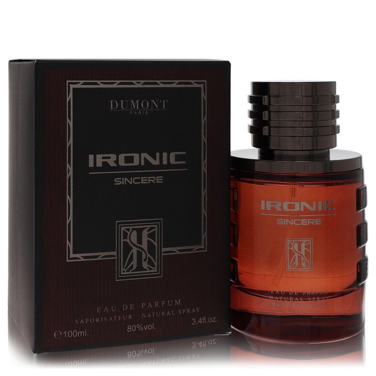 Dumont Ironic Sincere by Dumont Paris 3.4 Oz Eau De Parfum Spray for Men