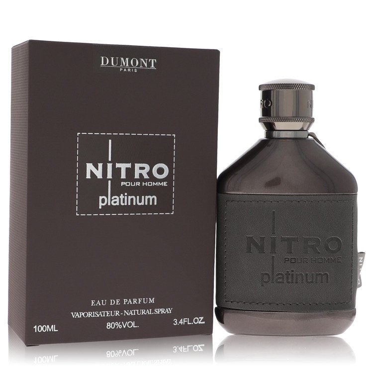 Dumont Nitro Platinum by Dumont Paris 3.4 Oz Eau De Parfum Spray for Men