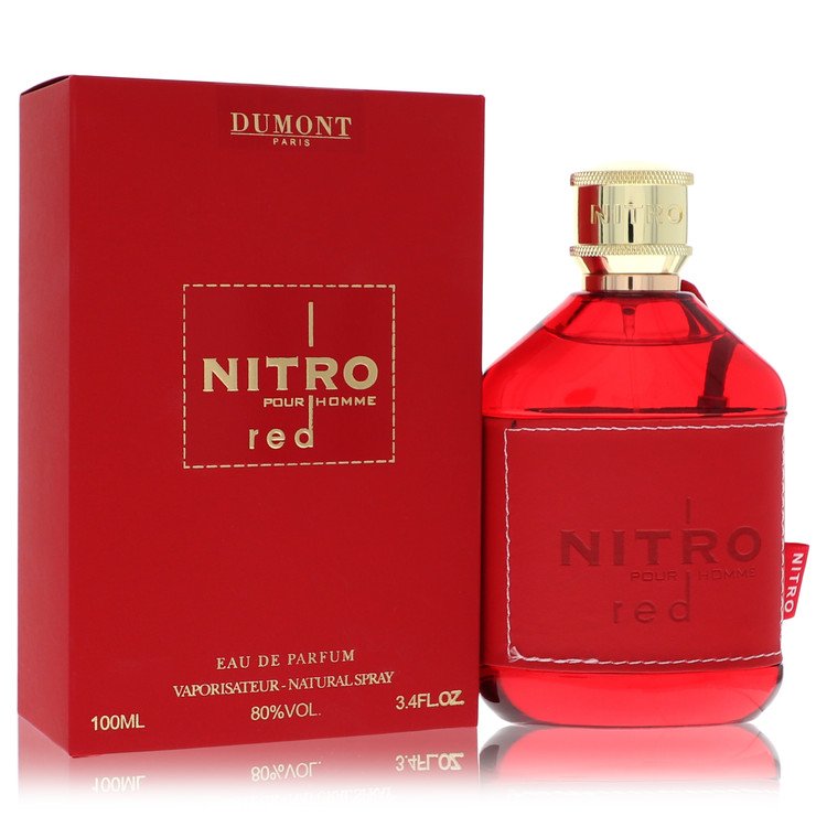 Nitro Red by Dumont 3.4 Oz Eau De Parfum for Men
