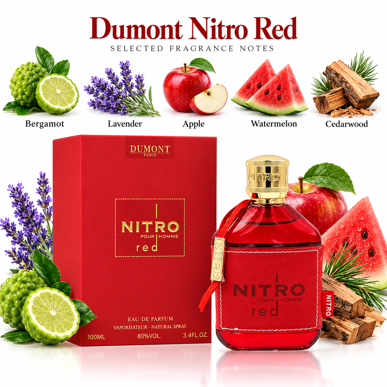 Dumont Nitro Red — 3.4 fl oz / 100 mL — main