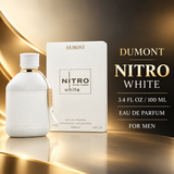 Nitro White by Dumont 3.4 Oz Eau De Parfum Spray for Men
