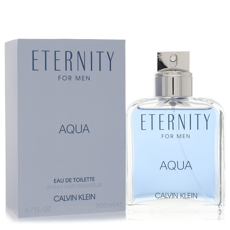 Eternity Aqua by Calvin Klein 6.7 Oz Eau De Toilette for Men