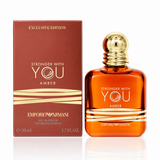 Emporio Armani Stronger With You Amber By Giorgio Armani Cologne 1.7 Oz Edp Spray For Men - Box