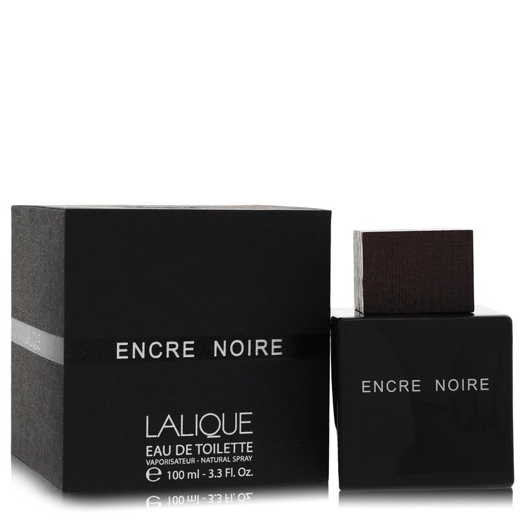 Encre Noir by Lalique 3.3 Oz Eau De Toilette Spray In Box for Men