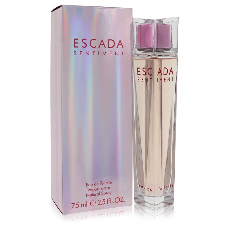 Escada Sentiment by Escada 2.5 Oz Eau De Toilette Spray In Box for Women