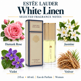 White Linen by Estee Lauder 2 Oz Eau De Parfum for Women