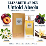 Untold Absolu by Elizabeth Arden 3.3 Oz Eau De Parfum Spray In Box for Women