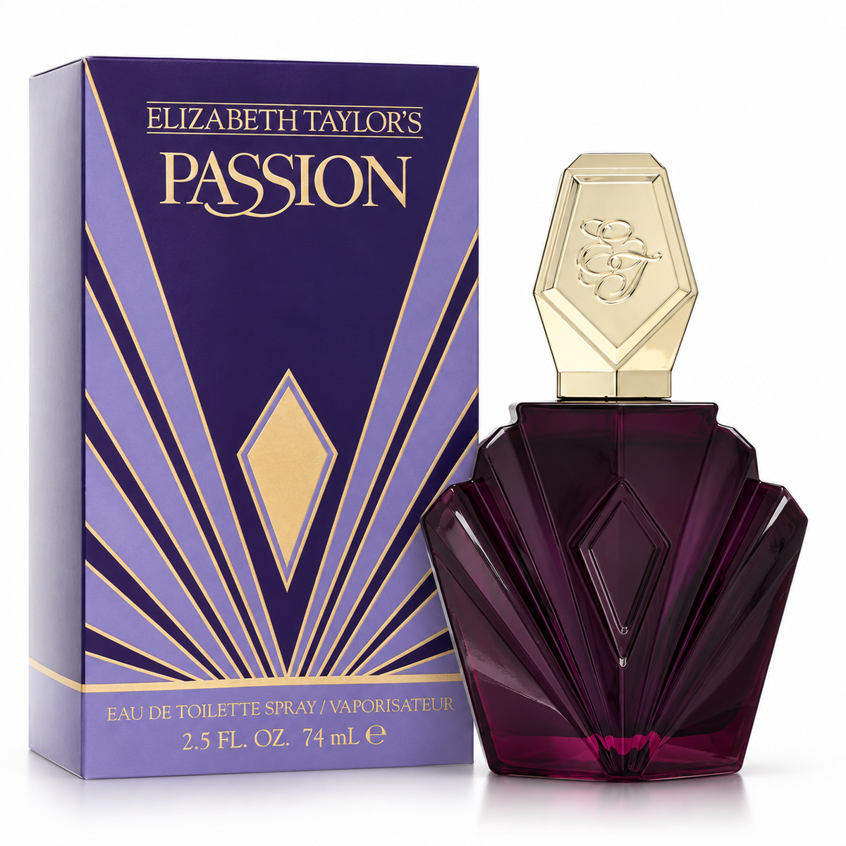 Passion by Elizabeth Taylor 2.5 Oz Eau De Toilette Spray for Women