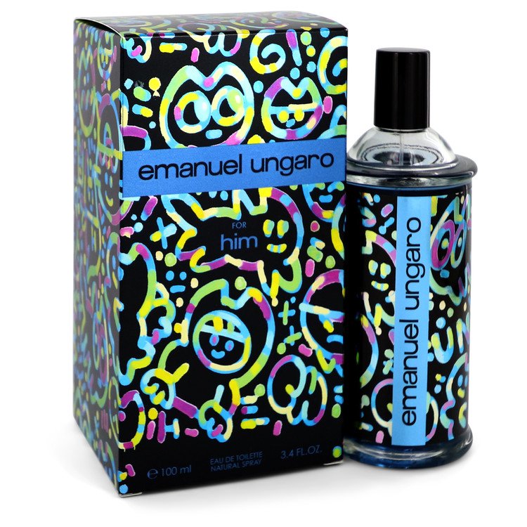 Emanuel Ungaro For Him by Ungaro Eau De Toilette Spray 3.4 oz for Men - Premium Designer Fragrance – Available at AAA Beauty
