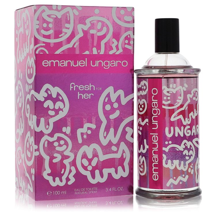 Emanuel Ungaro Fresh For Her by Ungaro 3.4 Oz Eau De Toilette Spray for Women