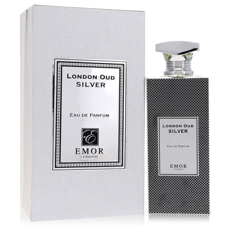 Emor London Oud Silver by Emor London 4.2 Oz Eau De Parfum Spray (unisex) for Men