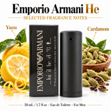 Emporio Armani by Giorgio Armani 1.7 Oz Eau De Toilette Spray for Men