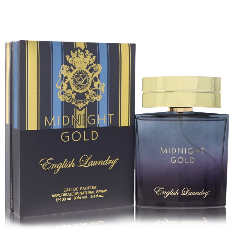 English Laundry Midnight Gold by English Laundry 3.4 Oz Eau De Parfum Spray for Men
