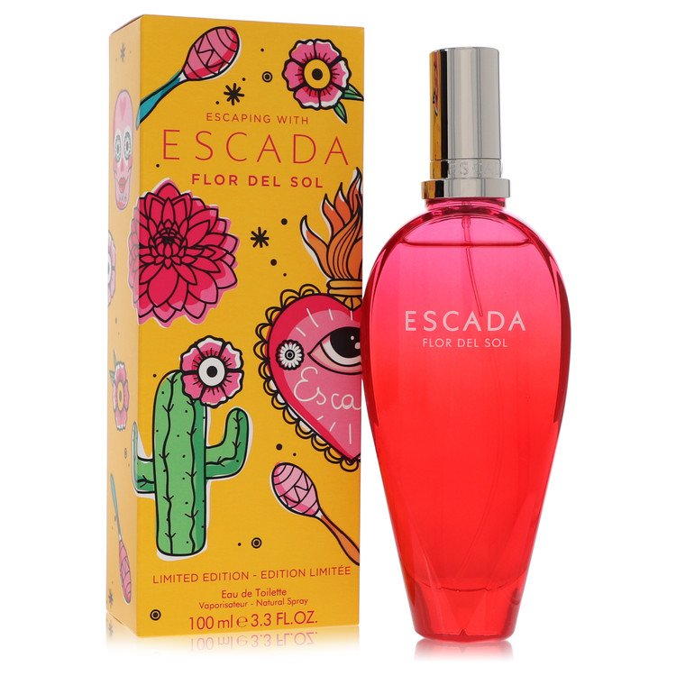 Escada Flor Del Sol By Escada for Women - 3.3 OZ EAU DE TOILETTE SPRAY