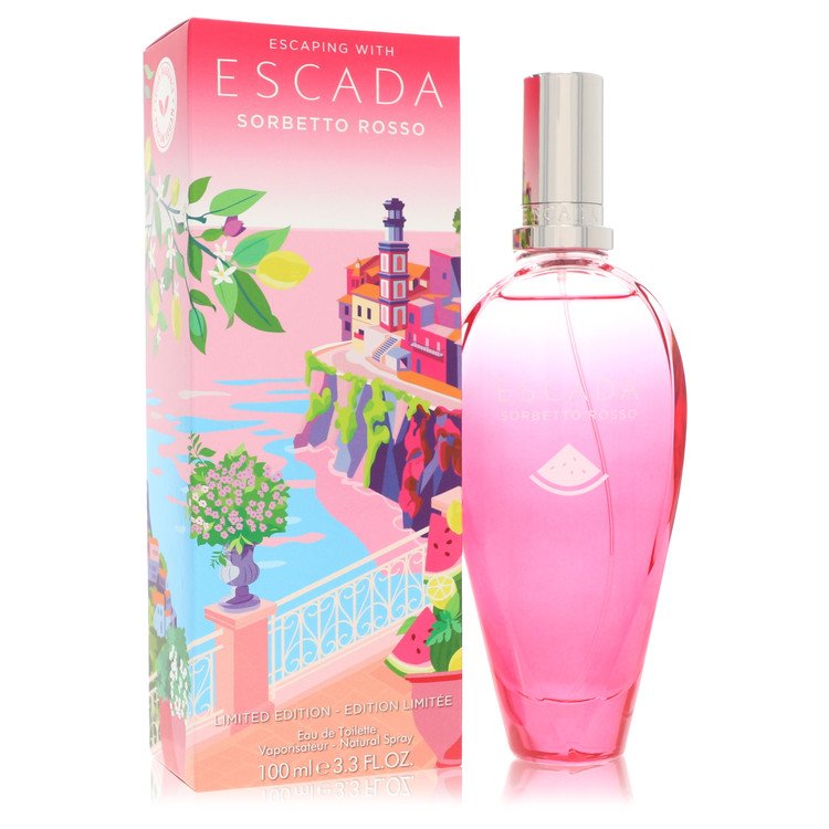 Escada Sorbetto Rosso by Escada 3.3 Oz Eau De Toilette Spray (limited Edition) for Women