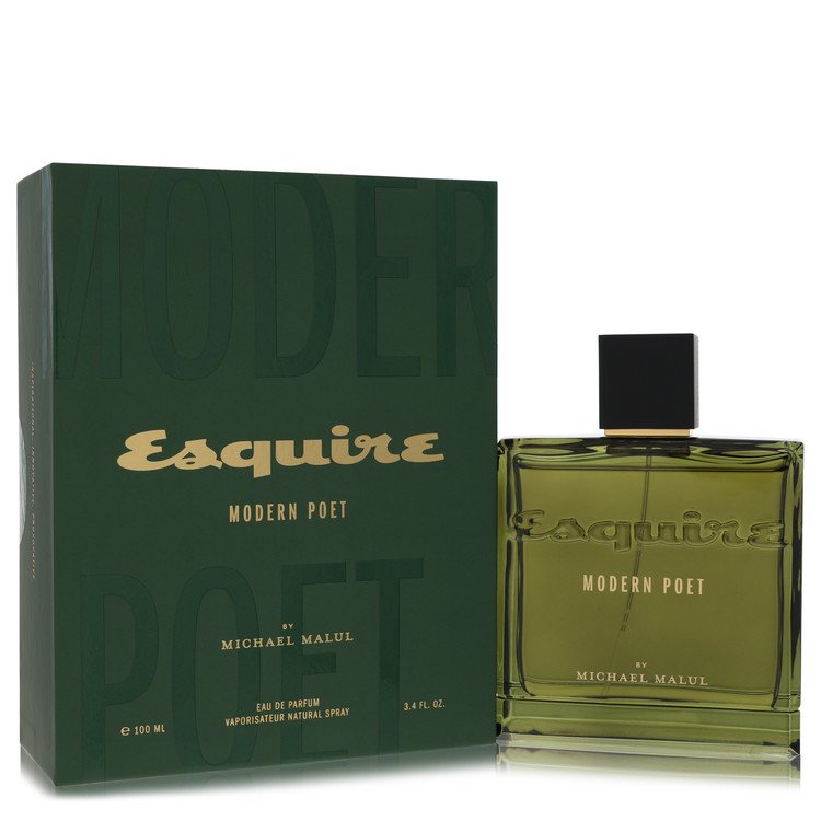 Esquire Modern Poet by Michael Malul 3.4 Oz Eau De Parfum Spray for Men