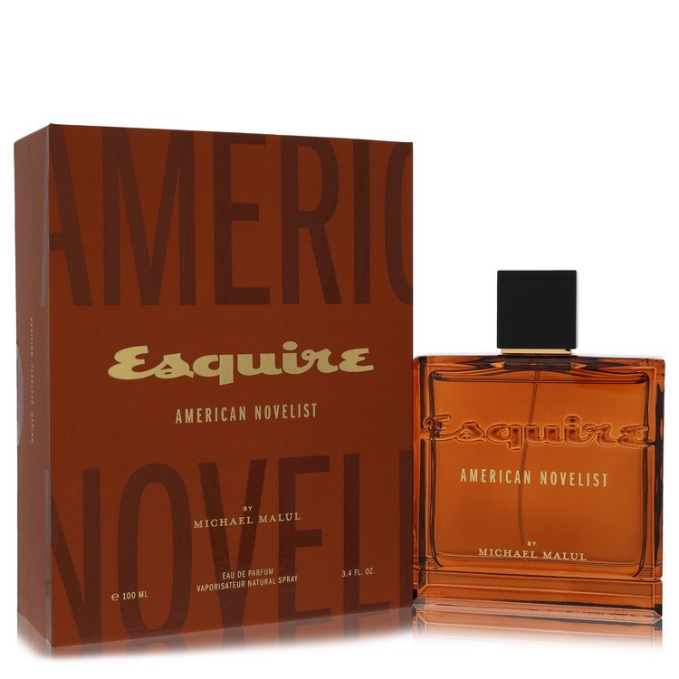 Esquire American Novelist by Michael Malul 3.4 Oz Eau De Parfum Spray for Men