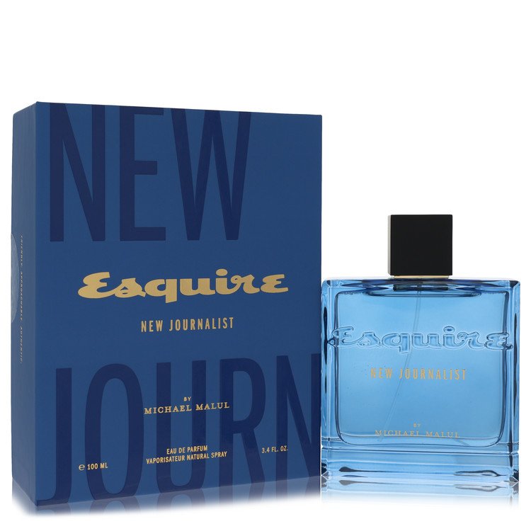 Esquire New Journalist by Michael Malul Eau De Parfum Spray 3.4 oz | Men Collection by AAA Beauty - Premium Men Perfume and Cologne | AAA Beauty