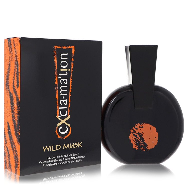 Exclamation Wild Musk by Coty 3.4 Oz Eau De Toilette Spray for Women