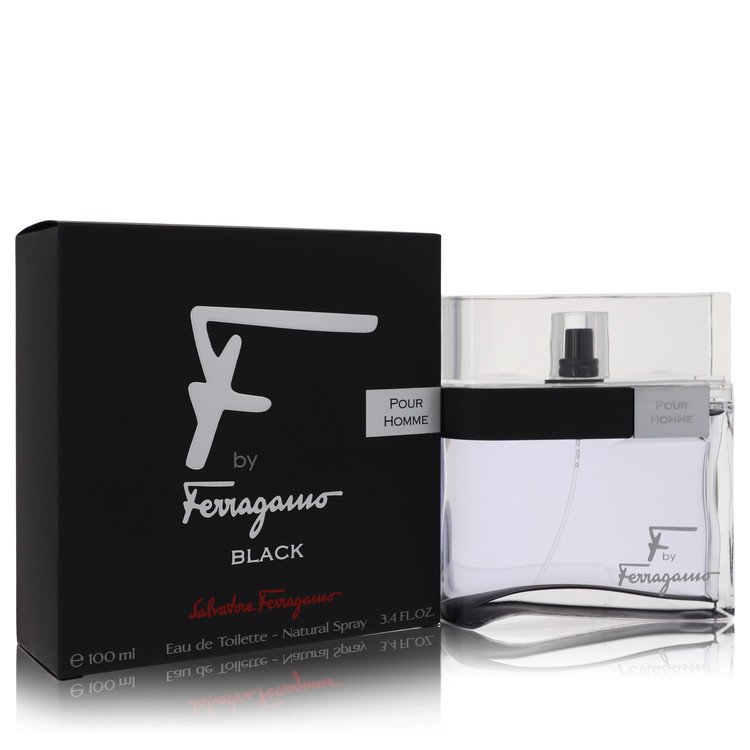 F- Black by Ferragamo 1.7 Oz Eau De Toilette Spray for Men
