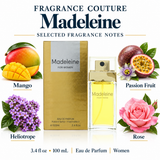Madeleine by Fragrance Couture 3.4 Oz Eau De Parfum Spray for Women