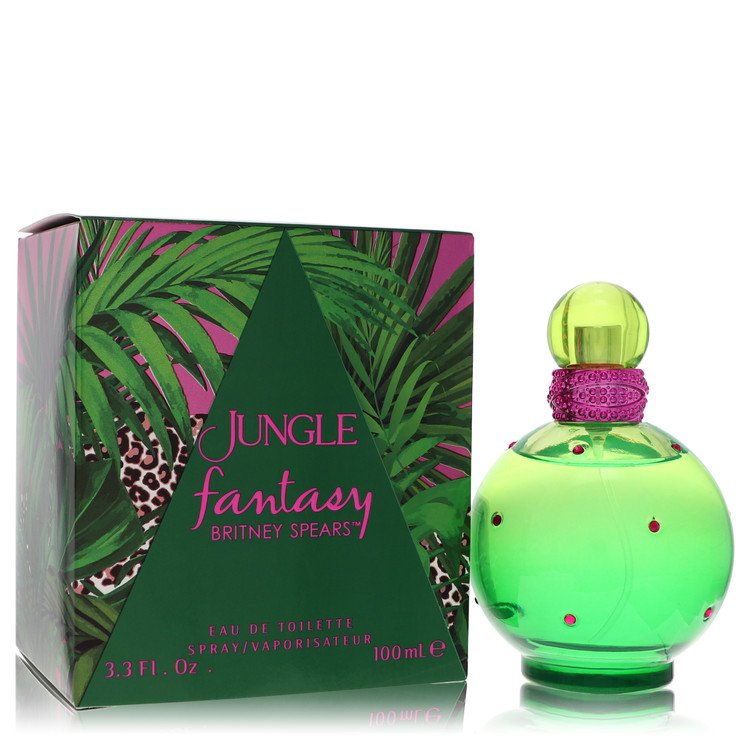 Jungle Fantasy Britney Spears by Britney Spears 3.4 Oz Eau De Toilette Spray for Women
