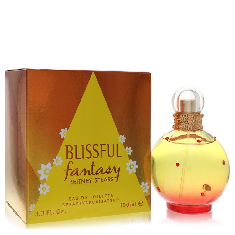 Blissful Fantasy By Britney Spears Perfume 3.3 Oz Eau De Toilette Spray For Women - Box