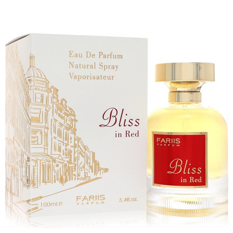 Fariis Bliss In Red by Fariis Parfum Eau De Parfum Spray (Unisex) 3.4 oz for Women - Premium Designer Fragrance – Available at AAA Beauty