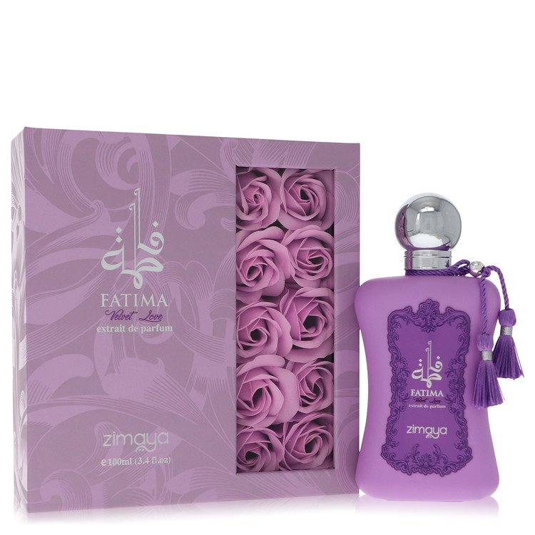 Afnan Fatima Velvet Love by Afnan Extrait De Parfum Spray 3.4 oz for Women - Premium Designer Fragrance – Available at AAA Beauty