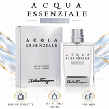 Salvatore Ferragamo Acqua Essenziale "Colonia" M 3.4 Oz Eau De Toilette Spray By Salvatore Ferragamo For Men